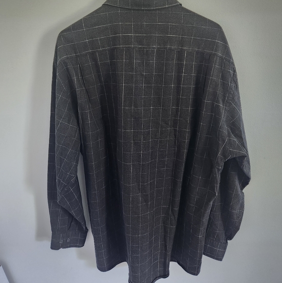 Scott Barber Mens Charcoal Button Down Shirt Size XL - Picture 6 of 6